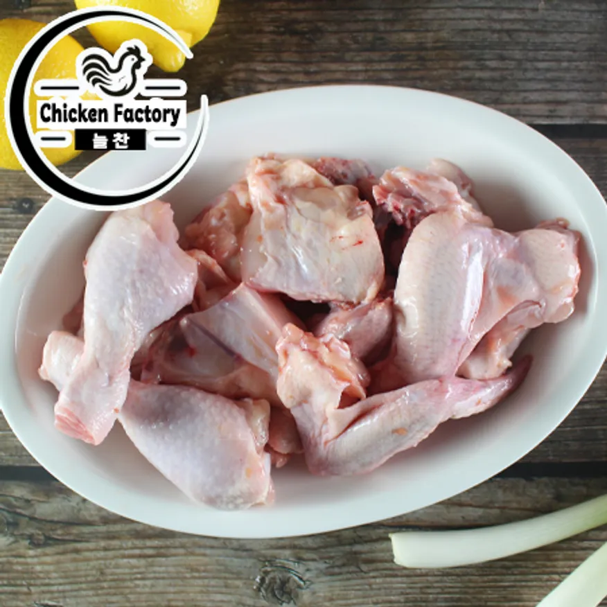 (냉동) 국산 닭절단육 1kg 국내산 닭도리육 생닭 볶음용 절단닭 이미지