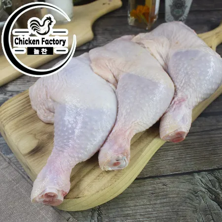 (냉동) 국내산 신선 닭 장각 (통다리) 1kg 국산 닭 허벅지 넓적 다리 이미지