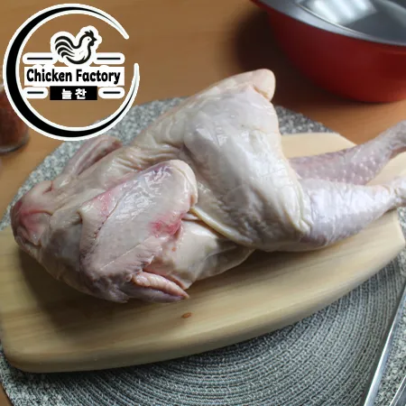 (냉동) 약간 하자 있는 국내산 생닭 1kg 백숙용 육계 통닭 이미지