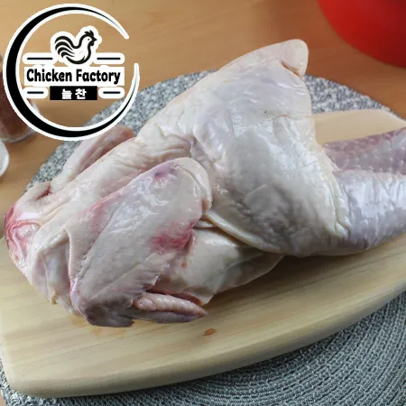 (냉동) 약간 하자 있는 국내산 생닭 1kg 백숙용 육계 통닭 이미지