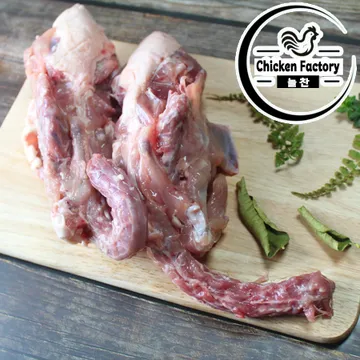 (냉장) 국내산 닭몸통뼈 1kg 육수용 닭뼈