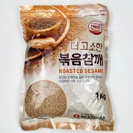(부자농산)볶음참깨(외국산) 1kg
