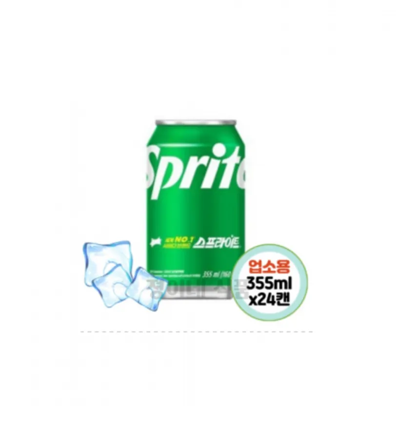 스프라이트 355ml 24컌 이미지