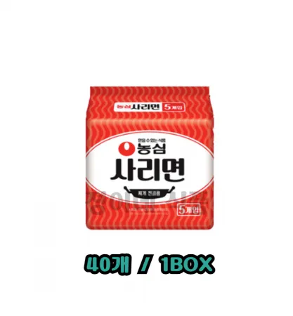 농심 면사리 멀티(110g/40개)