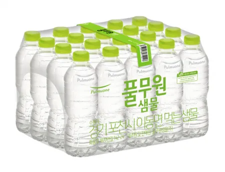 크리스탈 생수500ml, 풀무원 무라벨 생수 500ml / 20개 / 랜덤발송 이미지