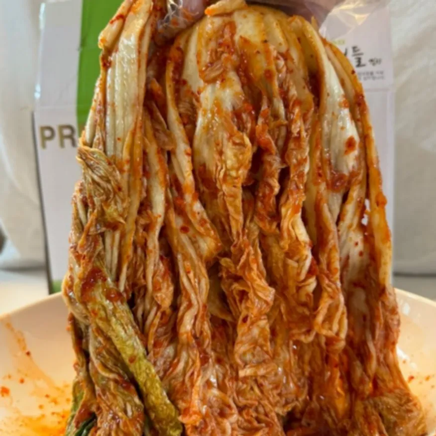 프리미엄 청정들 포기김치 수입 배추 김치 10kg / 아이스포장 무료 이미지