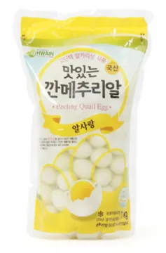 화인 깐 메추리알 1KG / 아이스포장 무료
