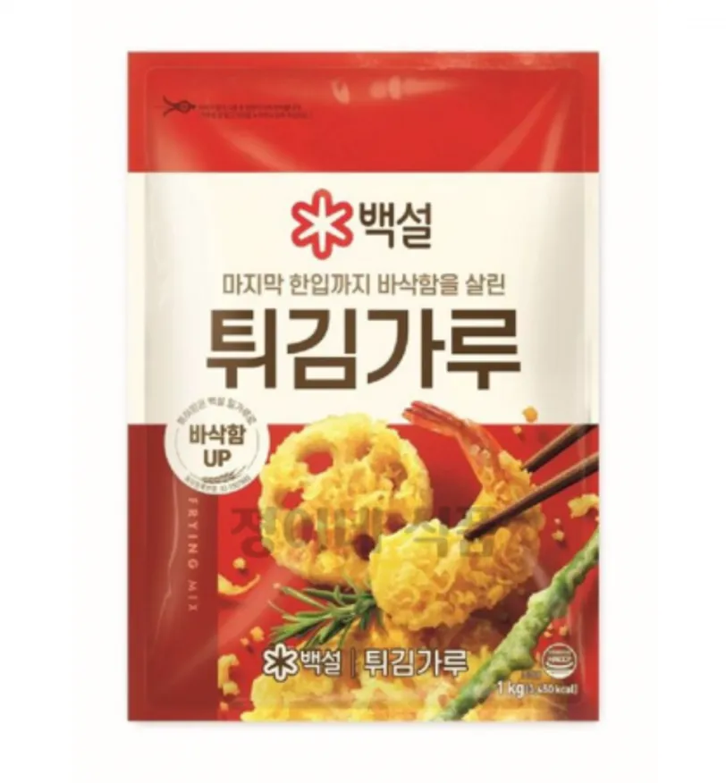 백설 튀김가루 1kg 이미지