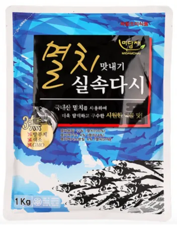 미담채 멸치맛내기 실속다시 1kg 멸치 다시