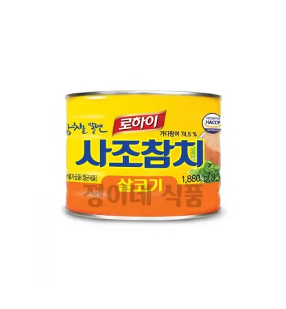 사조참치캔 덕용 업소(살코기 1.88Kg/6EA) 사조참치