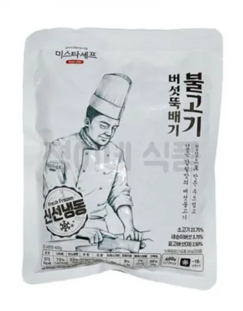 태종 버섯뚝불고기 400g / 아이스포장 무료