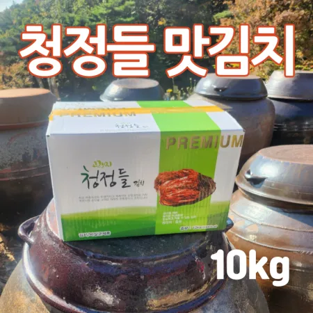청정들 맛김치 썰은김치 10kg / 아이스포장 무료 이미지