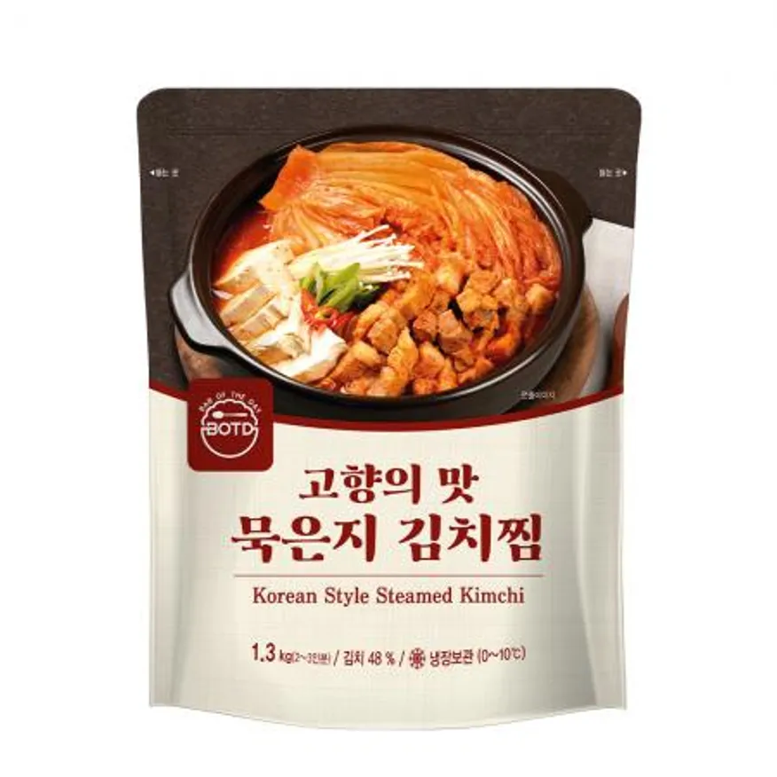 묵은지 김치찜 1.3kg 12팩/box 이미지