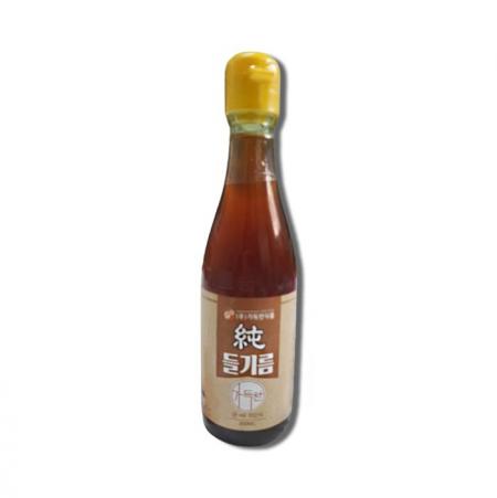 가득찬 들기름 300ml