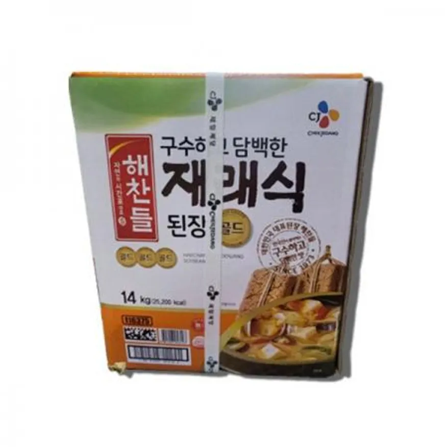 CJ 해찬들 재래식 된장 골드 14kg 이미지