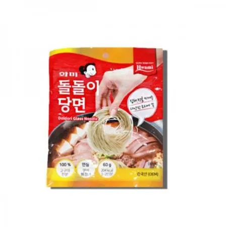 화미 돌돌이 찰당면 60g