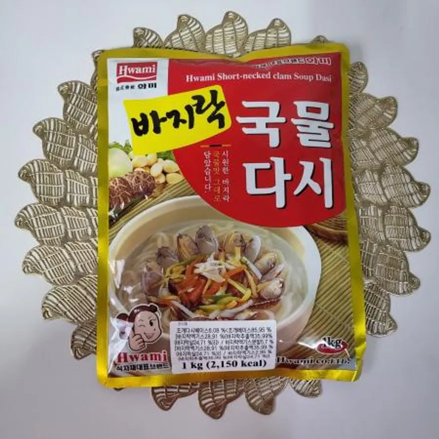화미 바지락 국물다시 1kg 이미지