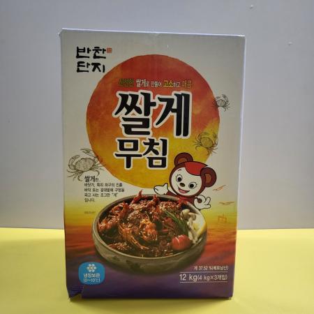 반찬단지 쌀게무침 4kg