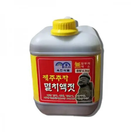 옥진 국내산100% 제주추자 멸치액젓 4.5kg