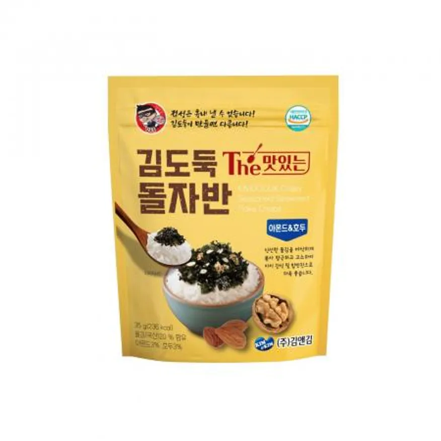 김앤김 김도둑 아몬드호두 돌자반볶음 35g 이미지