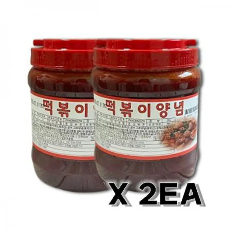 엠제이 떡볶이양념 2kg x2개 이미지