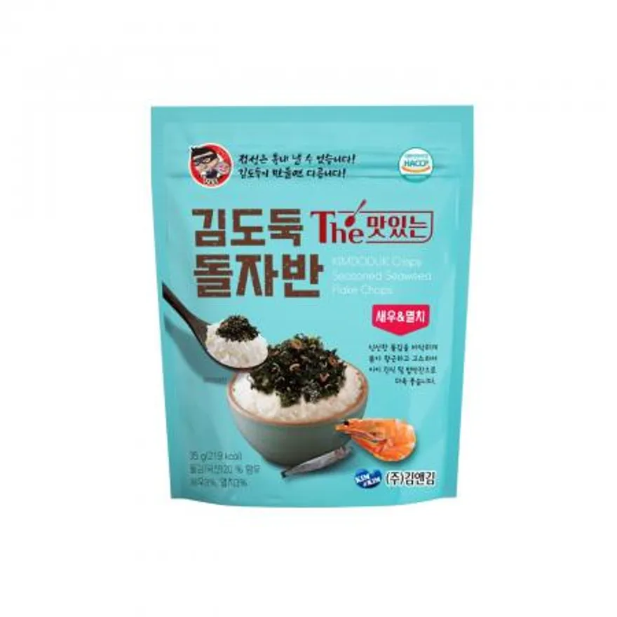 김앤김 김도둑 새우멸치 돌자반볶음 35g 이미지
