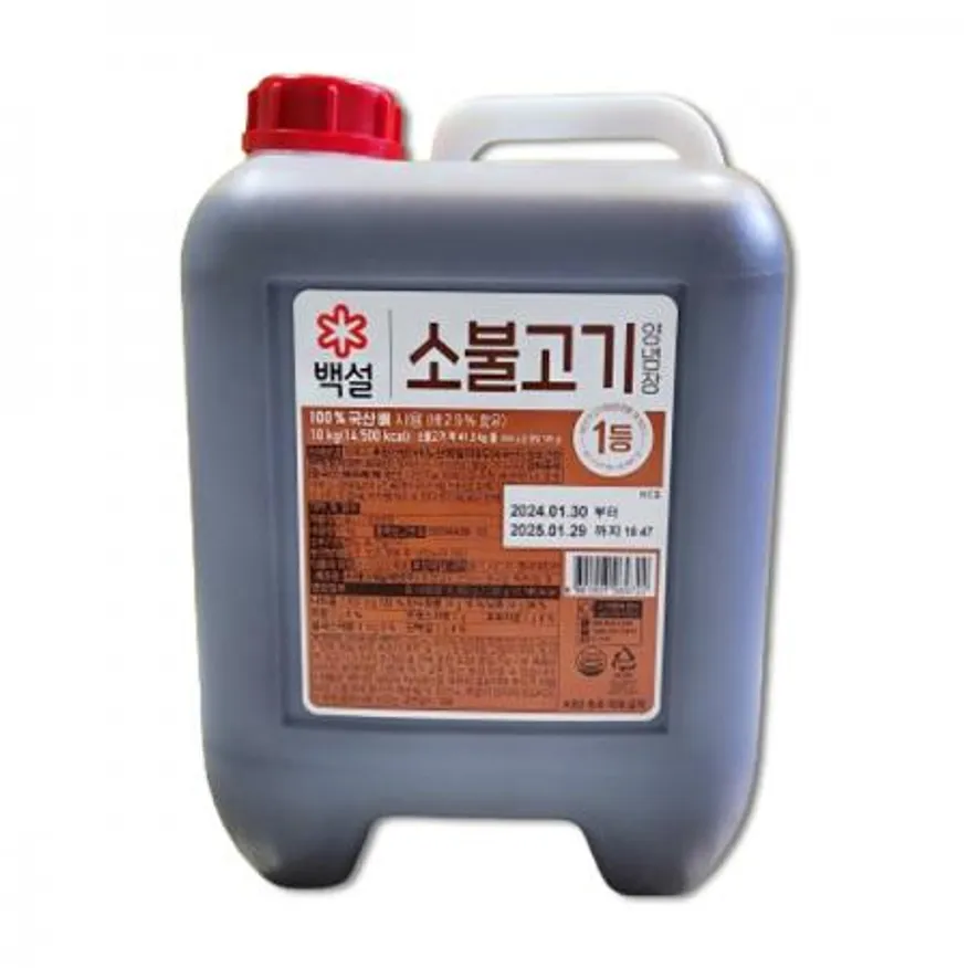 백설 소불고기양념장 10kg 이미지