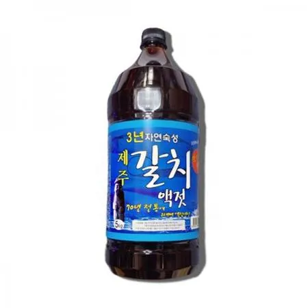 옥진 안가네 3년숙성 국내산100% 제주 갈치액젓 5kg