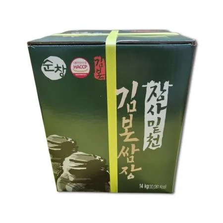 반찬단지 장사밑천 김본쌈장 14kg