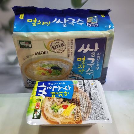 백제 쌀국수 멸치맛 멀티팩 (92gx6개입) 이미지