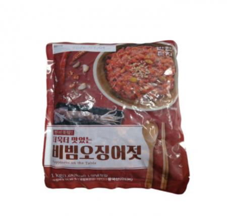 반찬단지 비빔오징어젓 1kg