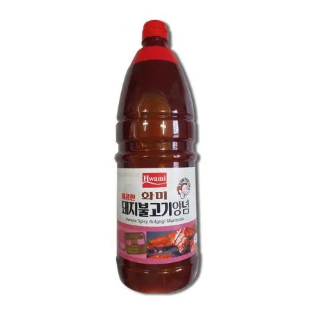 화미 [유통기한 25.9.9] 매콤한 돼지불고기양념 2.1kg