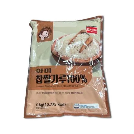 화미 찹쌀가루 100프로 3kg