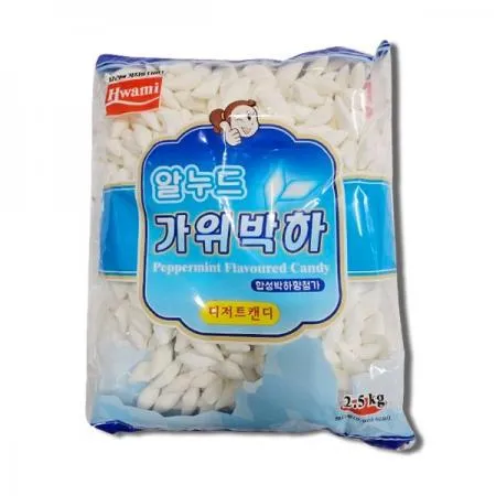 화미 알누드 가위박하사탕 2.5kg