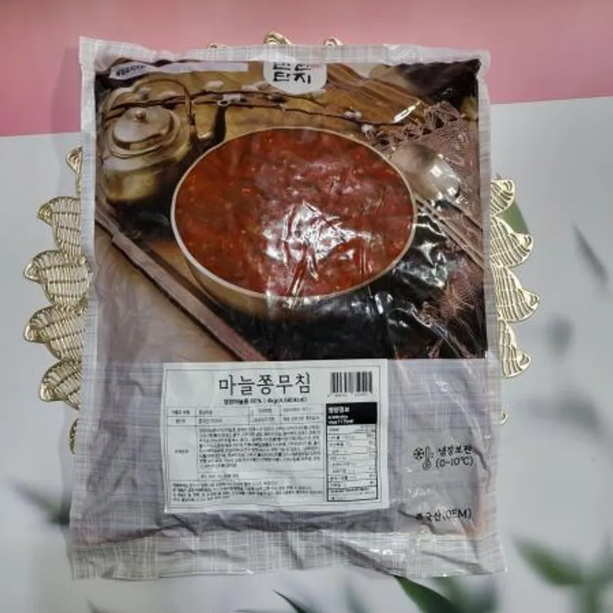 반찬단지 마늘쫑무침 4kg 이미지