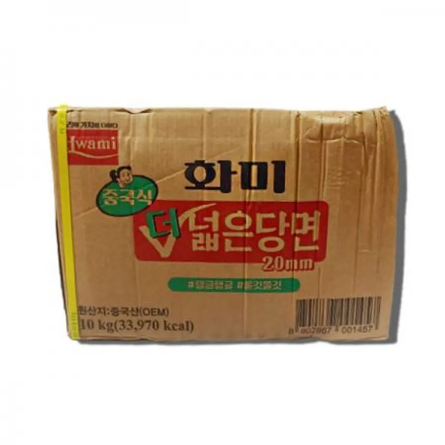 화미 중국식 더넓은 당면 10kg 이미지