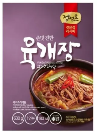 정성온 육개장 600g