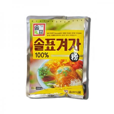 솔표 100% 겨자분 200g