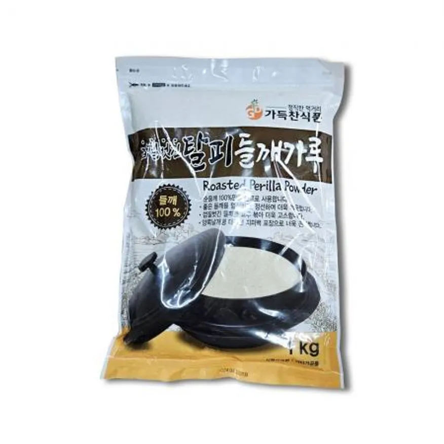 가득찬 탈피 들깨가루 1kg 이미지