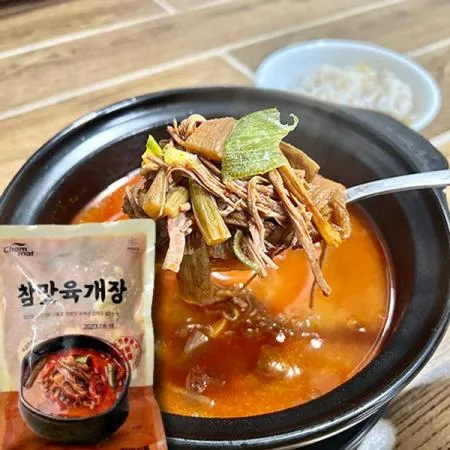 참맛 육개장 600g