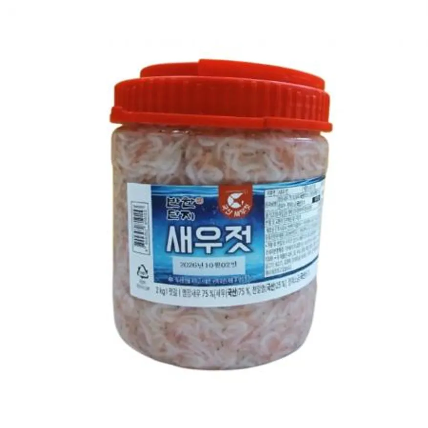 반찬단지 국산 새우젓 2kg (PET) 이미지