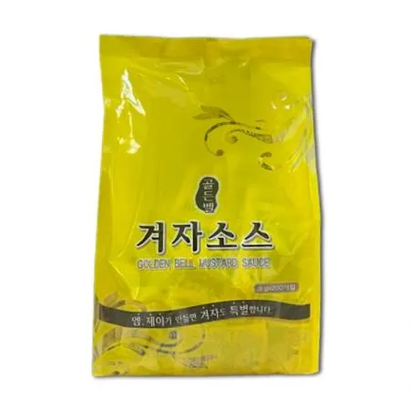 엠제이 골든벨 겨자소스 (3gx200개입) 배달 포장