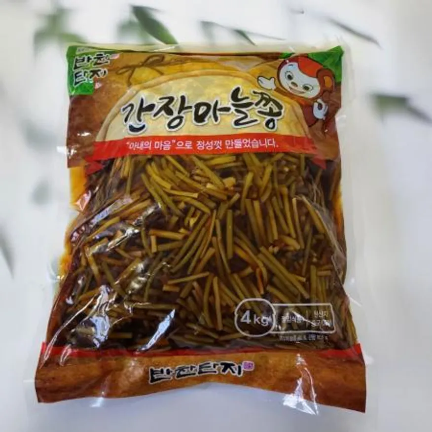반찬단지 간장마늘쫑 4kg 이미지