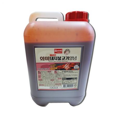 (행사) 화미 매콤한 돼지불고기양념 10kg