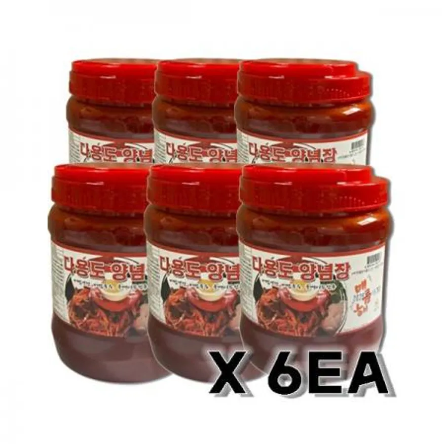 엠제이 다용도 양념장 2kg x6개 이미지