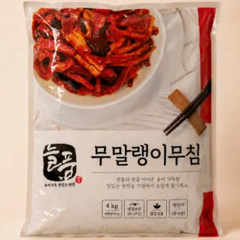 반찬단지 늘품 무말랭이무침 4kg