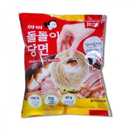 (무료배송) 화미 돌돌이 찰당면 60gX60개