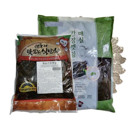 반찬단지 매실간장깻잎 4kg