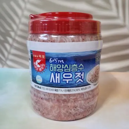 반찬단지 해양심층수 새우젓 2kg