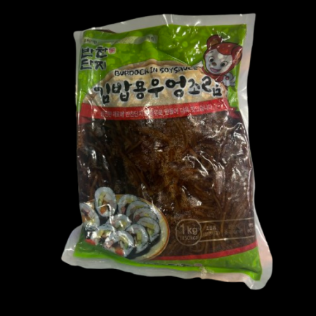 반찬단지 김밥용우엉조림(3mm) 1kg